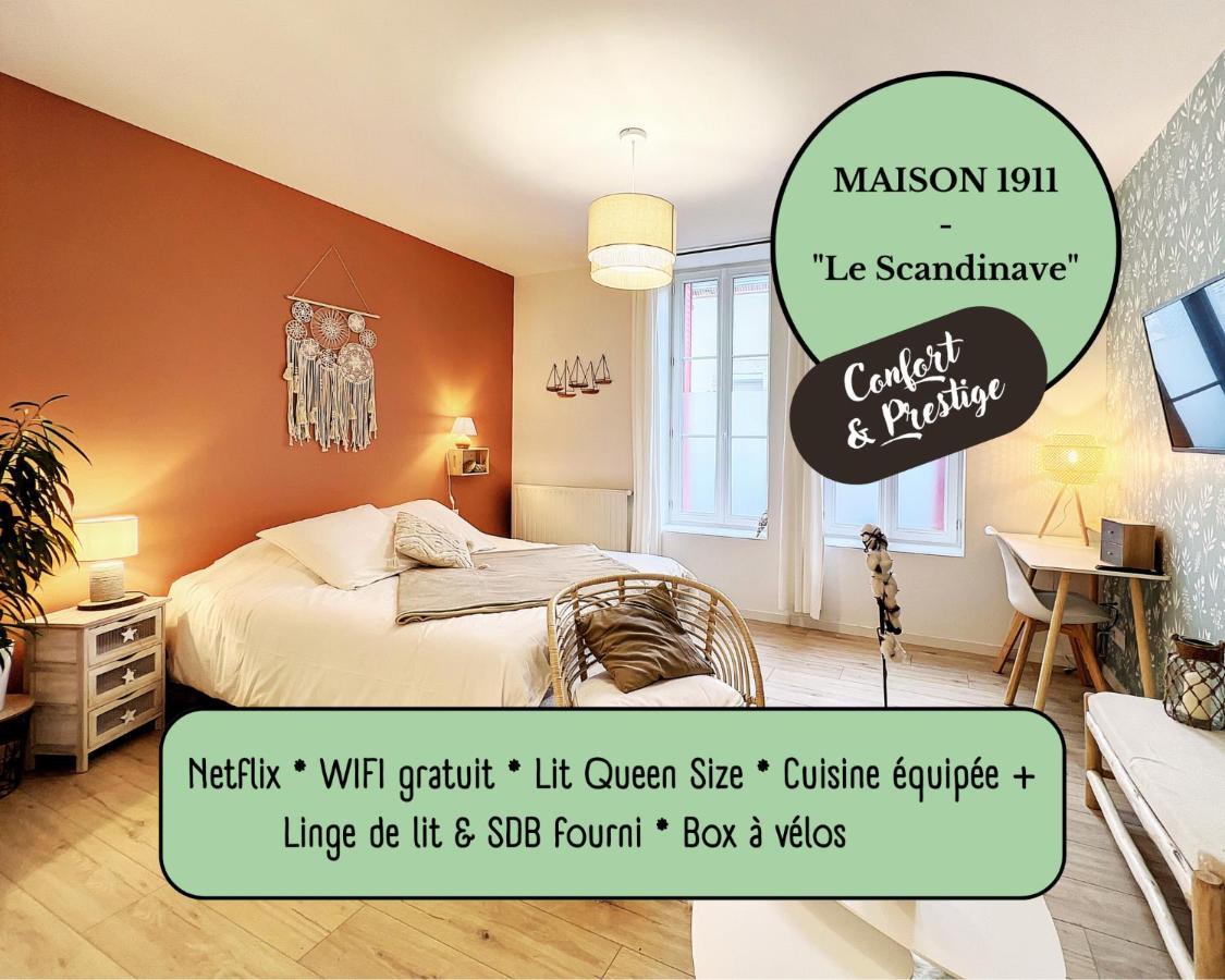 Appart Le Scandinave - Maison 1911 - Confort & Prestige Ж'єн Екстер'єр фото